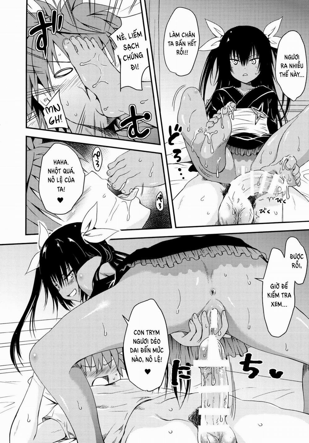 Geboku ni totte wa Gohoubi desu (To Love-Ru Darkness) Chương Oneshot Trang 12