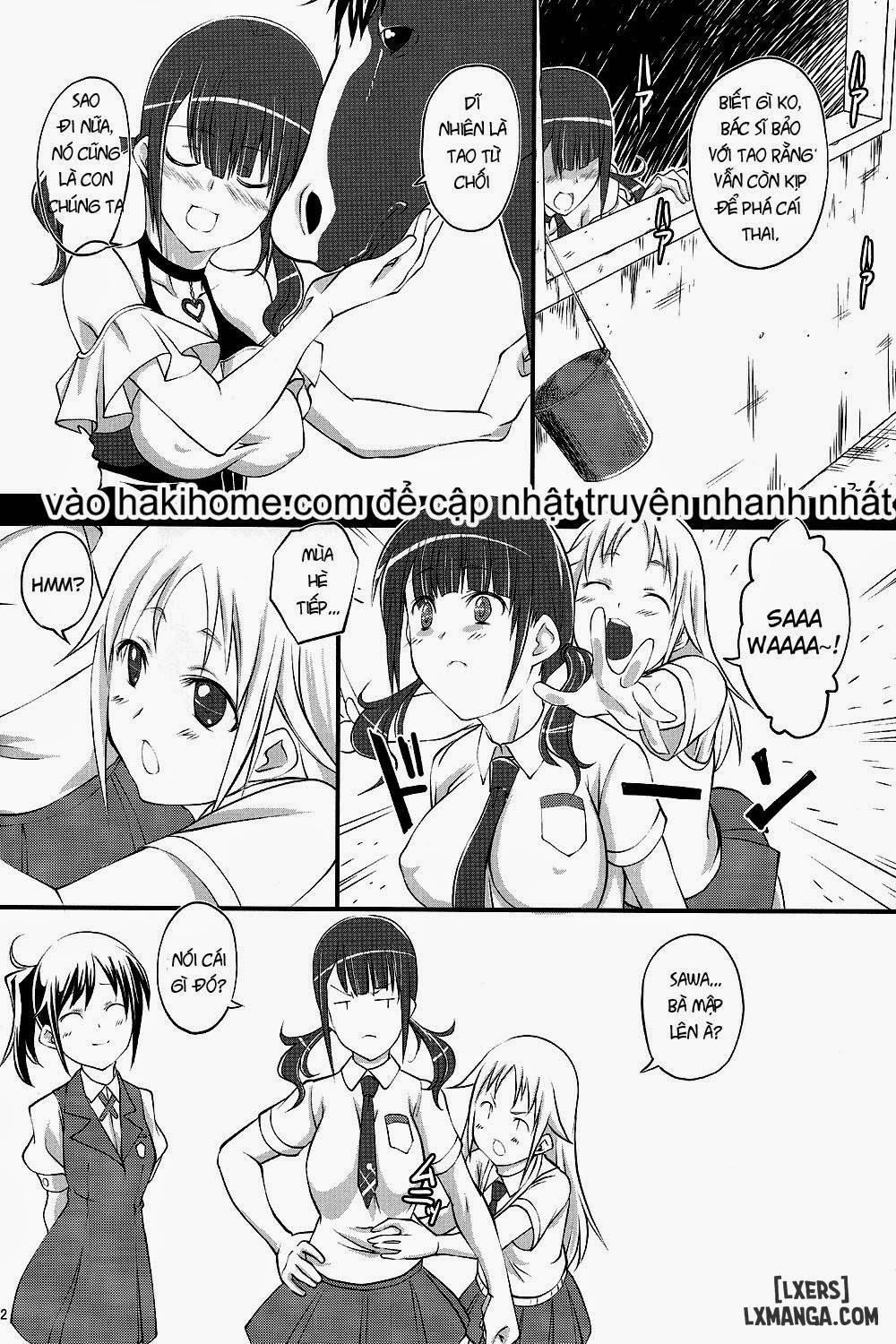 Getting Pregnant And Giving Birth (Tari Tari) 2 trang 10