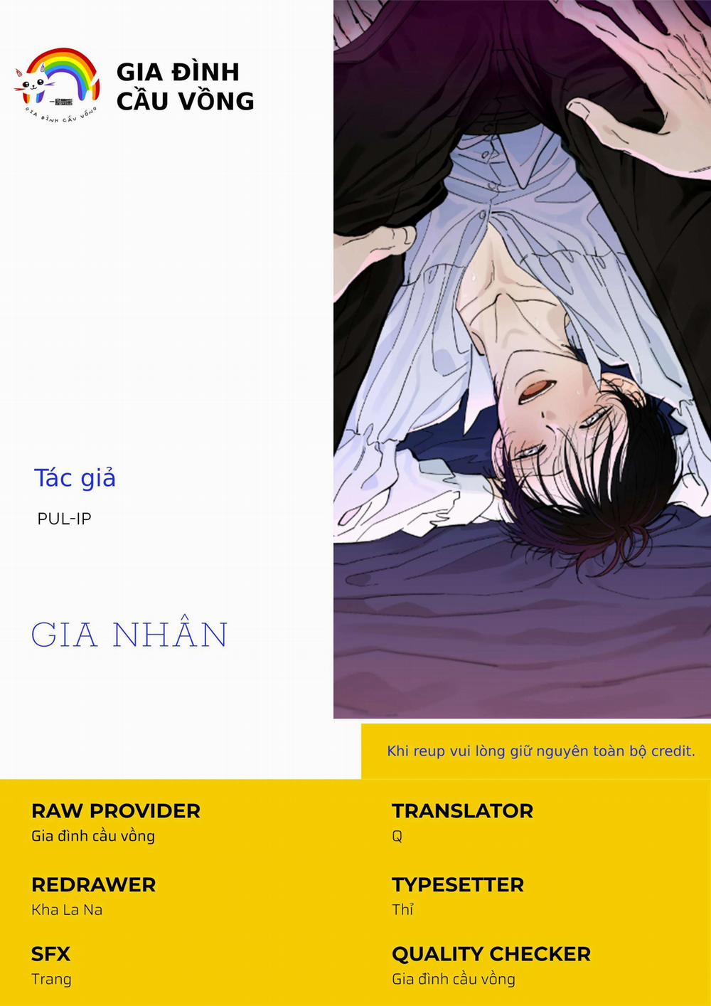 Gia Nhân Chương 1 Trang 1