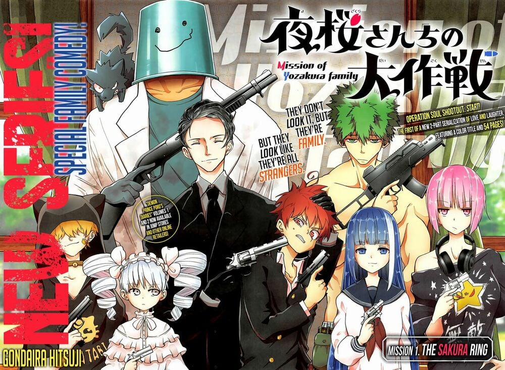 Gia Tộc Điệp Viên Yozakura 1 trang 2