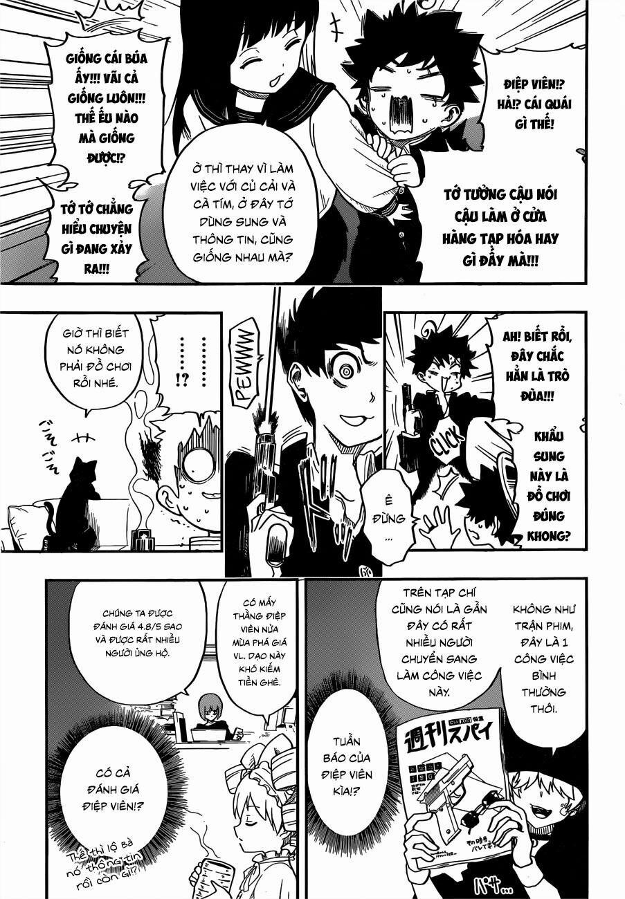 Gia Tộc Điệp Viên Yozakura 1 trang 21