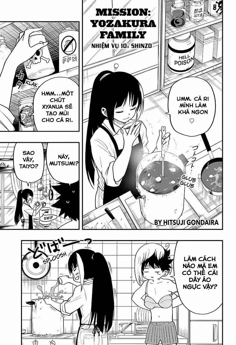 Gia Tộc Điệp Viên Yozakura 10 trang 1