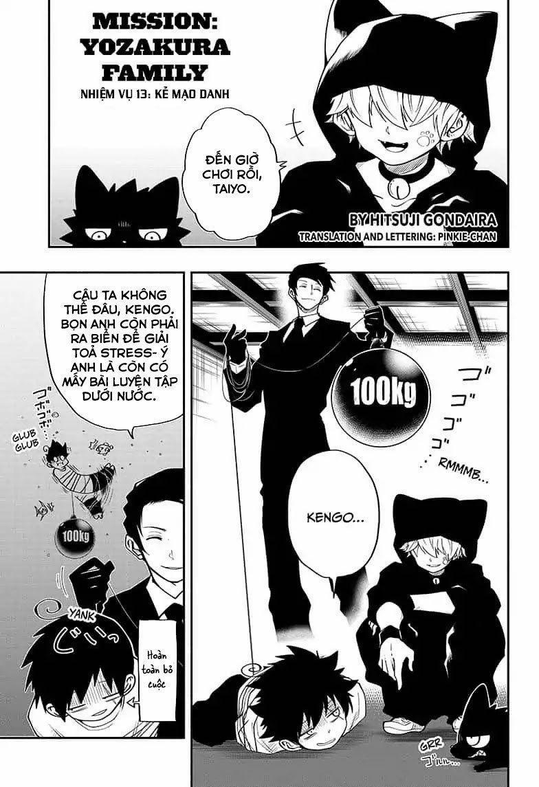 Gia Tộc Điệp Viên Yozakura 13 trang 1