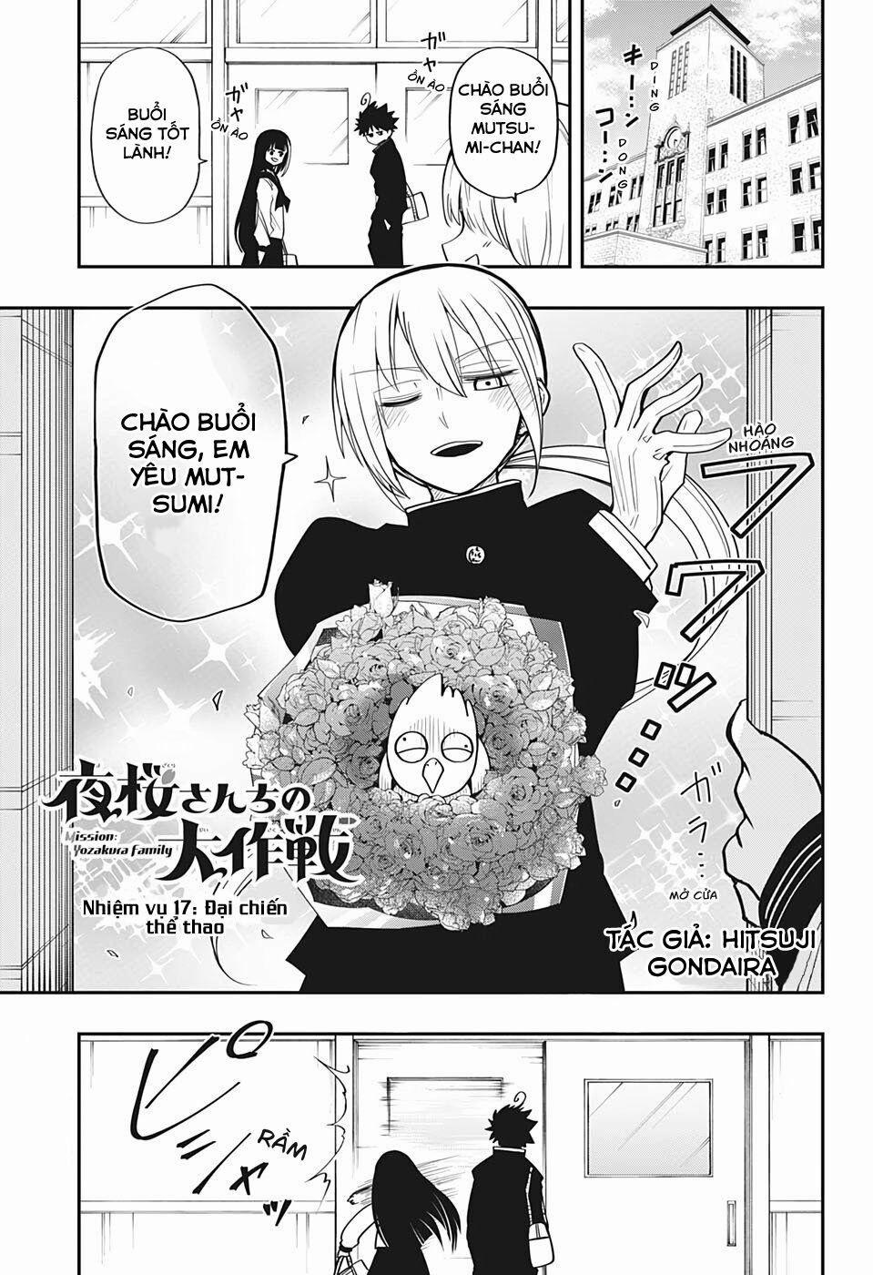 Gia Tộc Điệp Viên Yozakura 17 trang 1