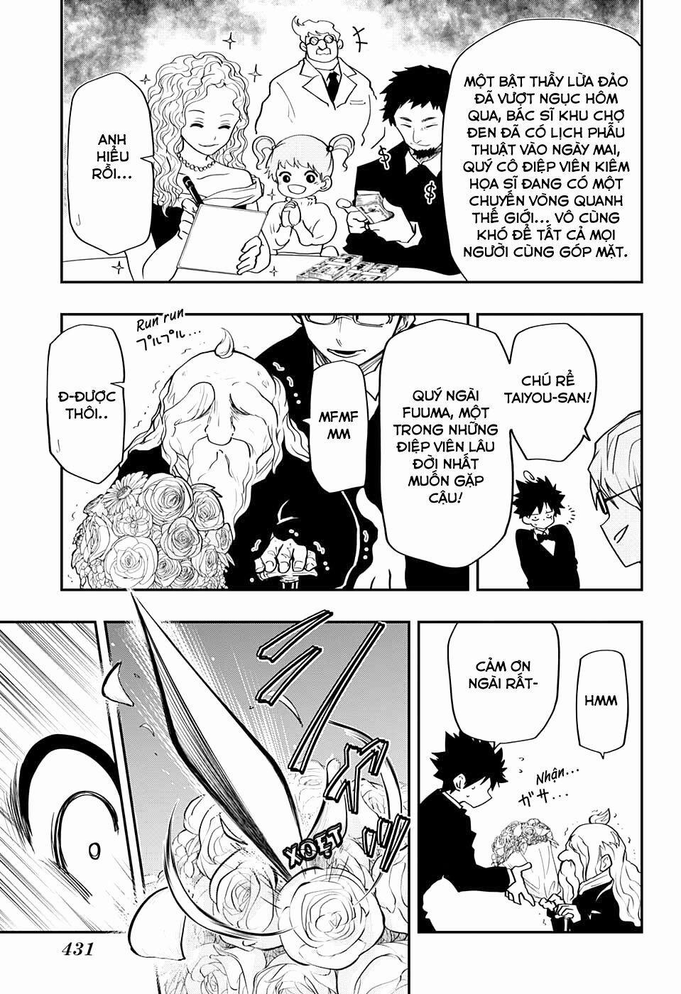 Gia Tộc Điệp Viên Yozakura 18 trang 5