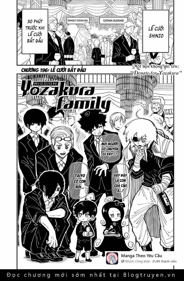 Gia Tộc Điệp Viên Yozakura 196 trang 2