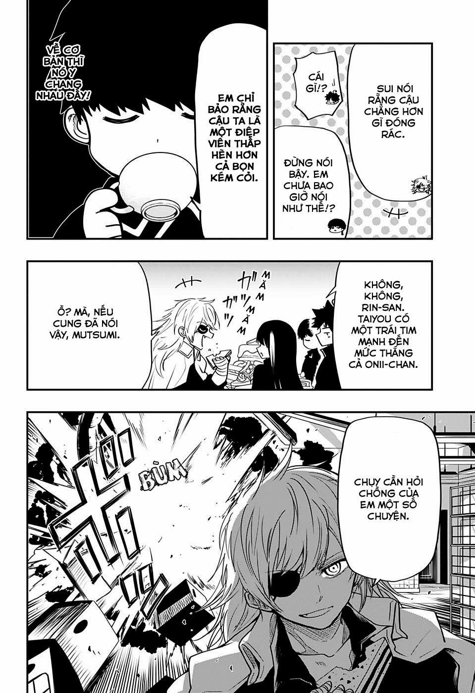 Gia Tộc Điệp Viên Yozakura 21 trang 12