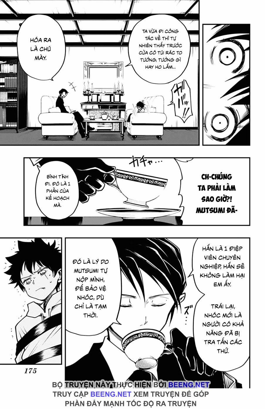 Gia Tộc Điệp Viên Yozakura 5 trang 16