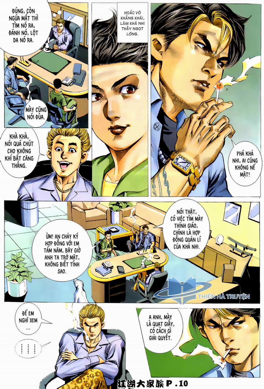 Giang Hồ Đại Gia Tộc 19 trang 8