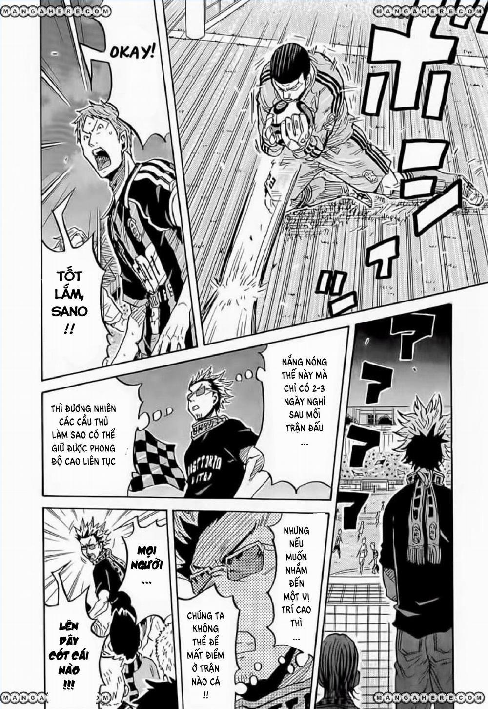 Giant Killing 218 trang 18