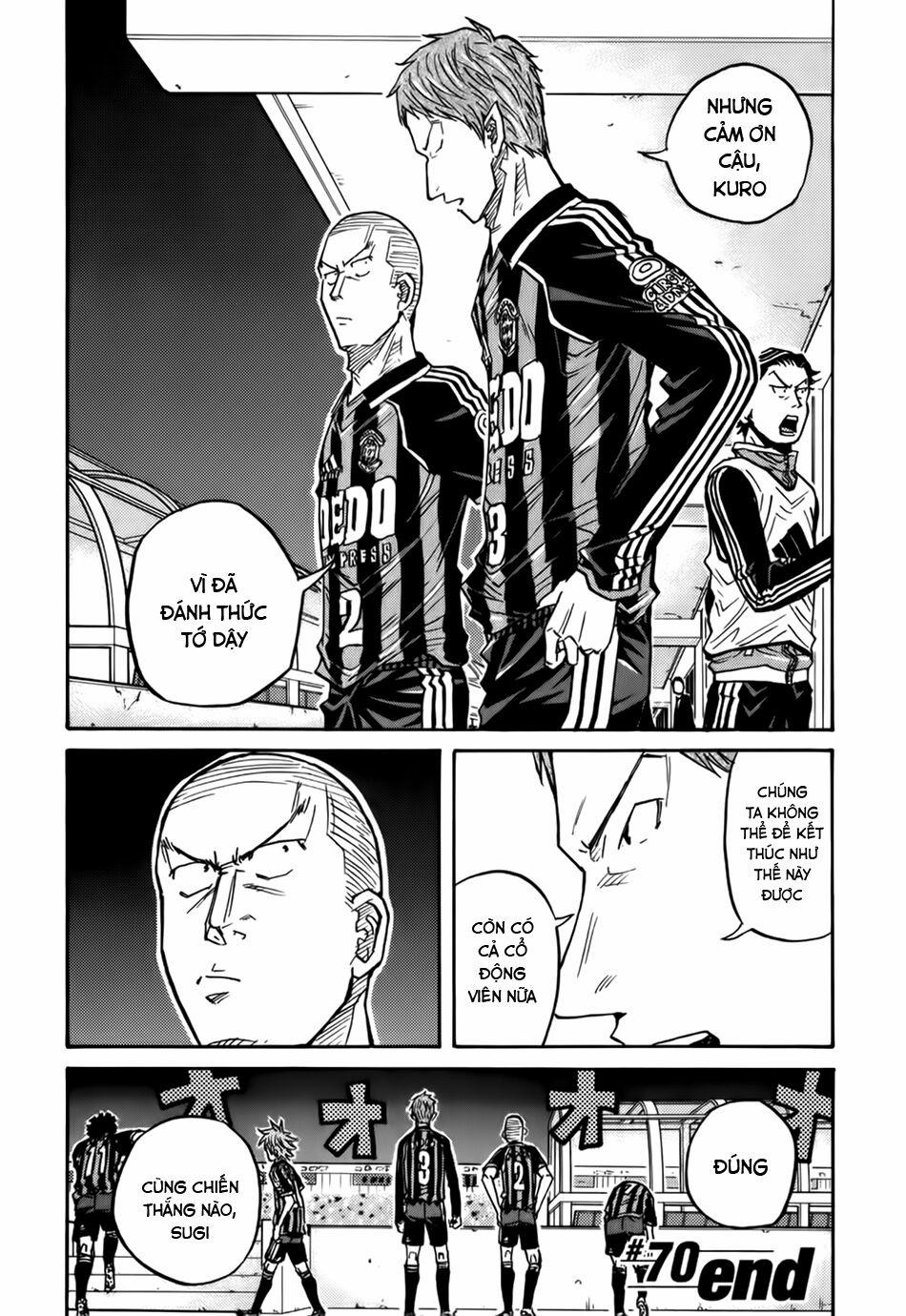 Giant Killing 70 trang 21