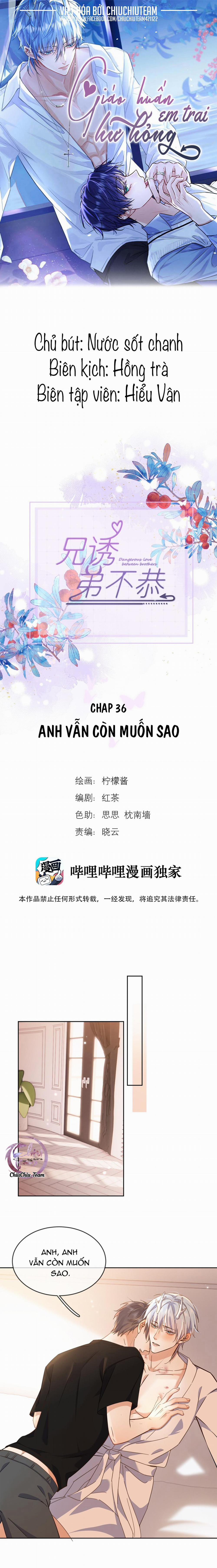 Giáo Huấn Em Trai Hư Hỏng Chương 36 Trang 1