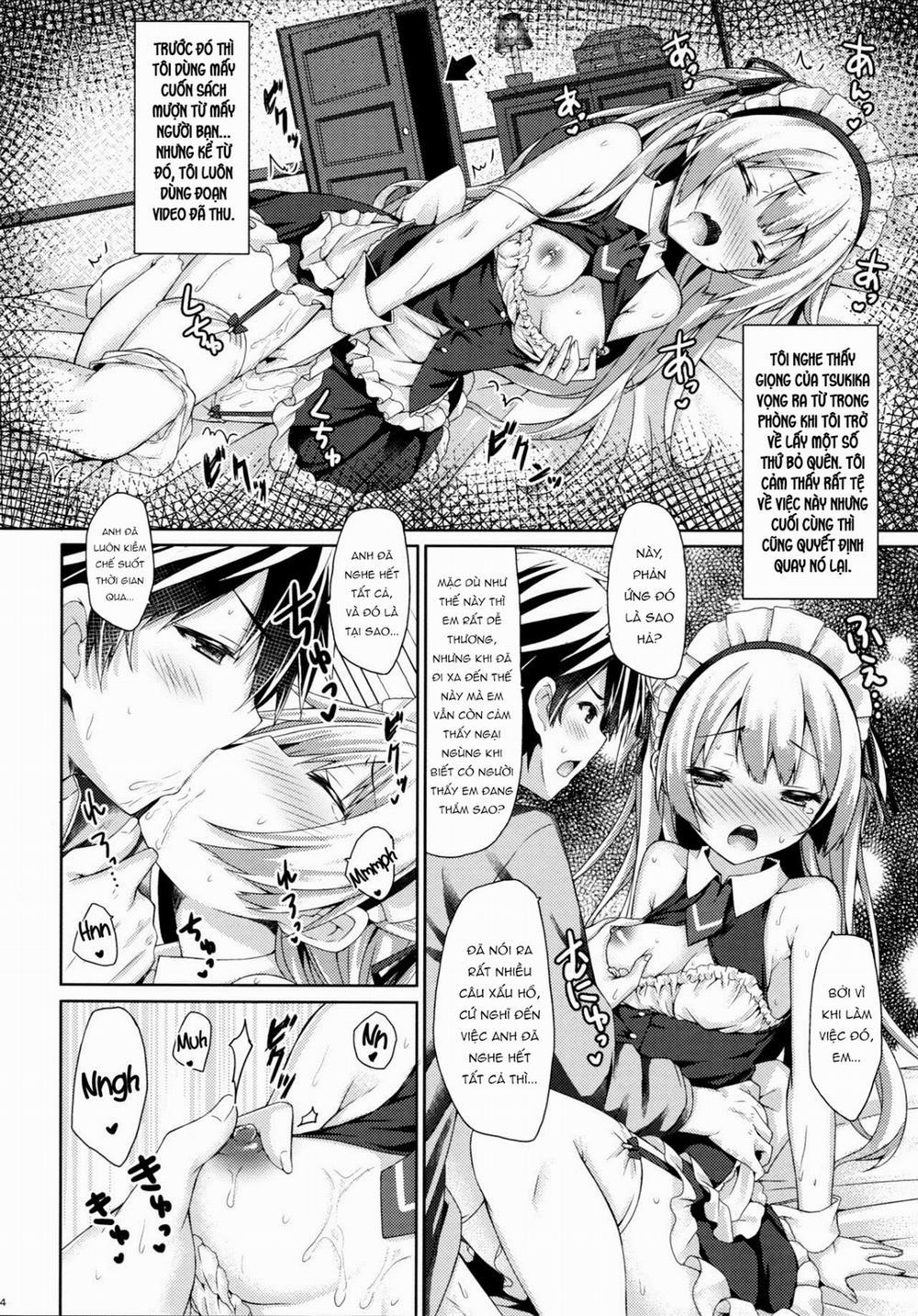 Ginpatsu + Maid (Goshujin-Sama + Kataomoi) Hatsutaiken ÷ Ecchi = Daisuki! Chương Oneshot Trang 13