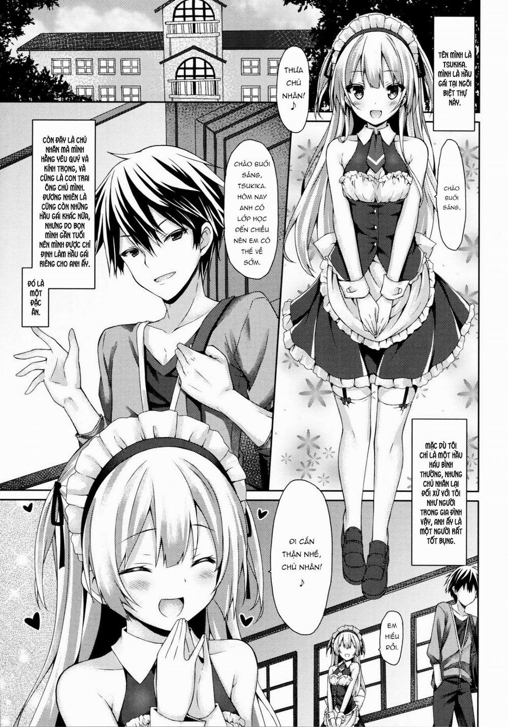 Ginpatsu + Maid (Goshujin-Sama + Kataomoi) Hatsutaiken ÷ Ecchi = Daisuki! Chương Oneshot Trang 4