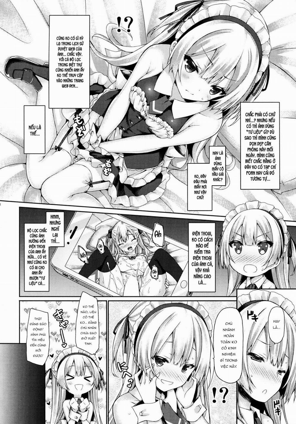 Ginpatsu + Maid (Goshujin-Sama + Kataomoi) Hatsutaiken ÷ Ecchi = Daisuki! Chương Oneshot Trang 7