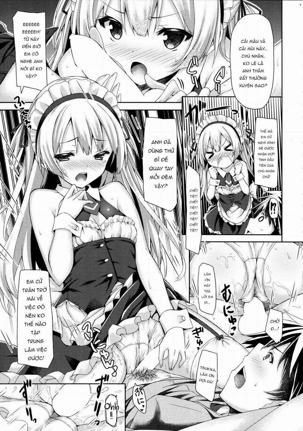 Ginpatsu + Maid (Goshujin-Sama + Kataomoi) Hatsutaiken ÷ Ecchi = Daisuki! Chương Oneshot Trang 10