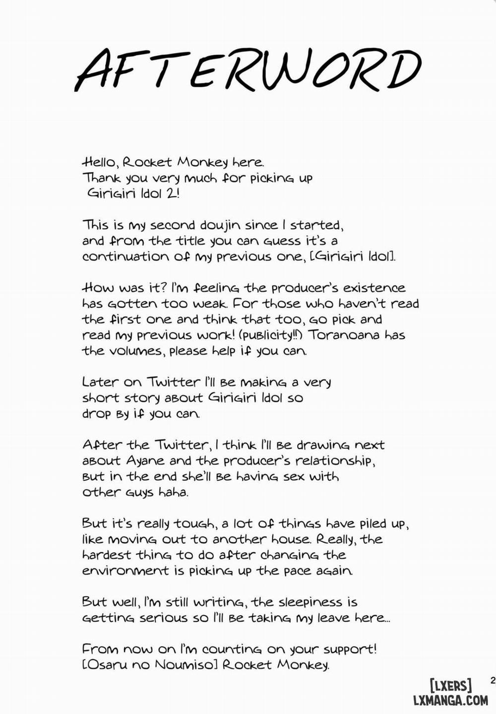 Girigiri Idol 2 Oneshot trang 19