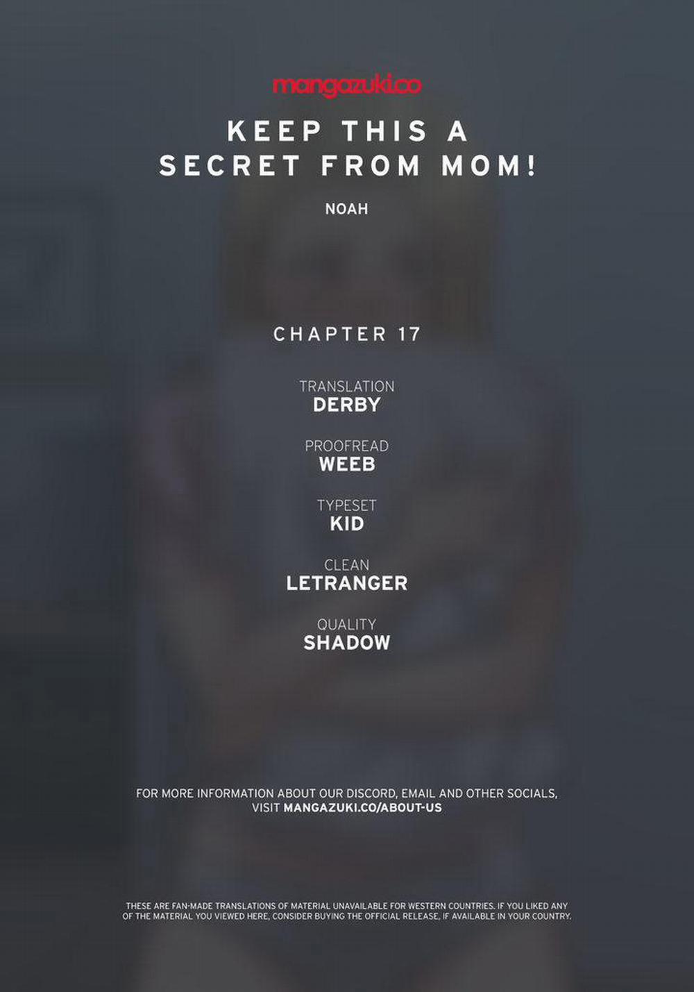 Giữ Bí Mật Với Mẹ Em Nhé! 17 trang 1