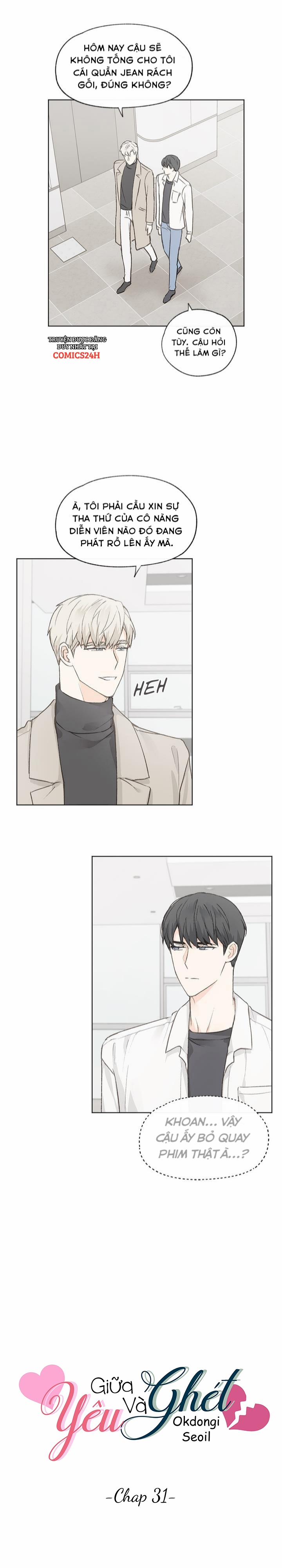 Giữa Yêu Và Ghét 31 trang 8