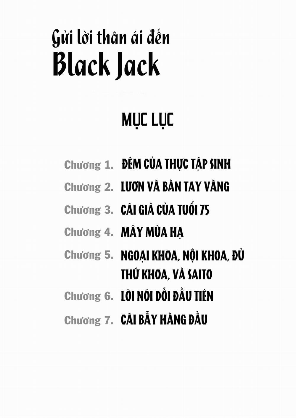 Give My Regards To Black Jack 0 0 Đêm của thực tập sinh trang 2