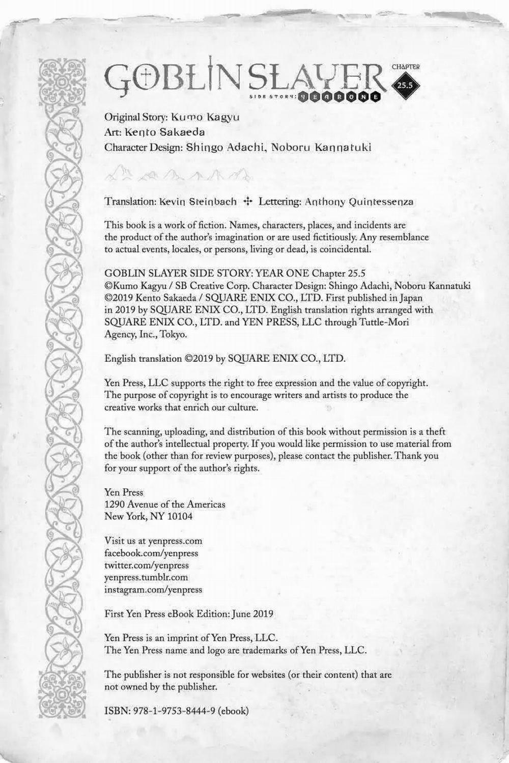 Goblin Slayer Side Story: Year One 25.5 trang 13