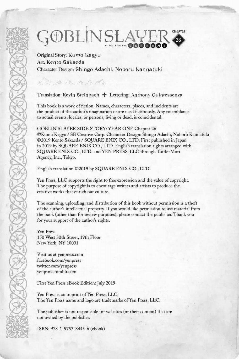 Goblin Slayer Side Story: Year One 26 trang 25