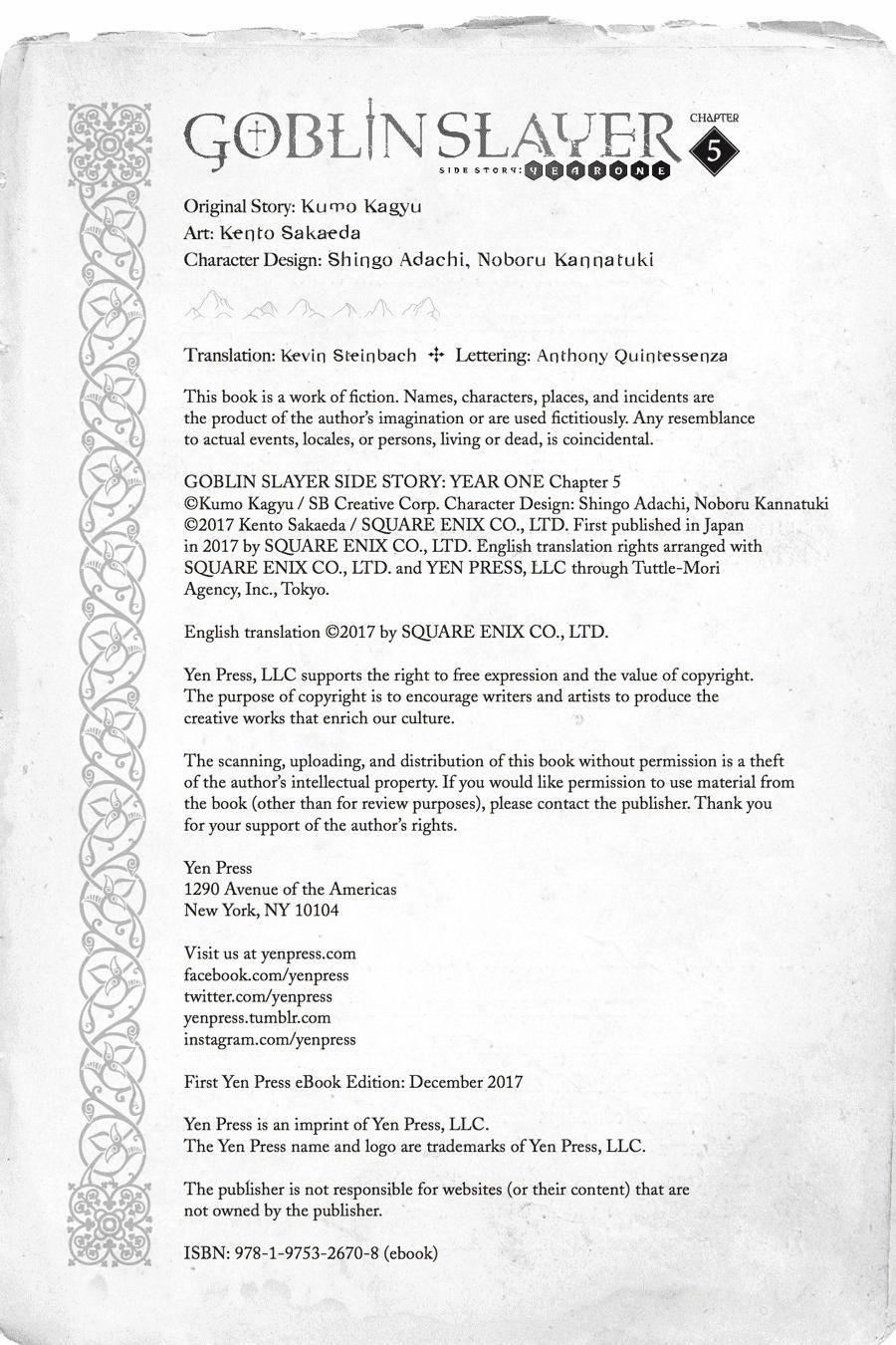 Goblin Slayer Side Story: Year One 5 trang 25