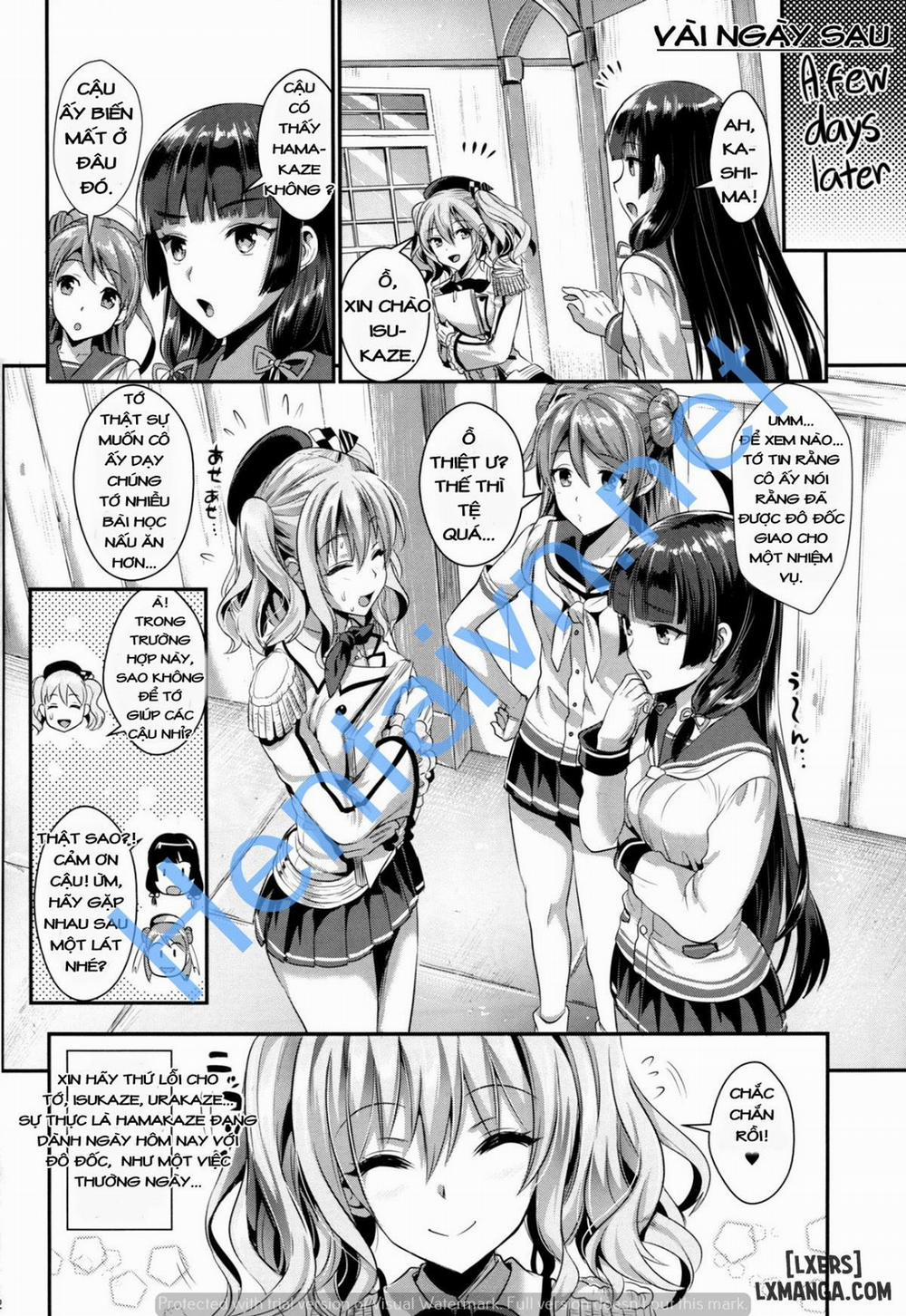 Gohoushi Tantou no Kashima to Hamakaze desu Oneshot trang 30