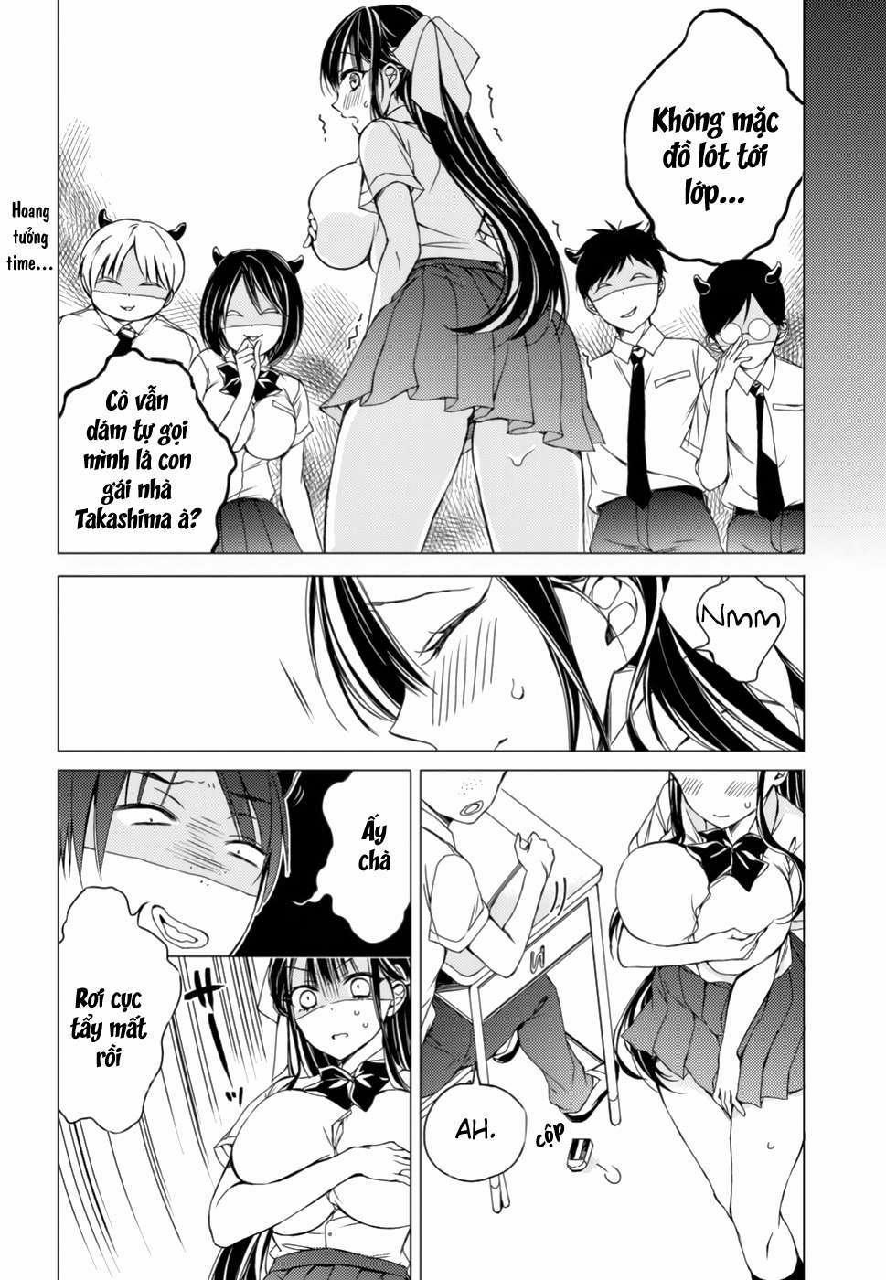 Goreijo Takashima Kiyono Wa Hisoka Ni Tashinamu 5 trang 10