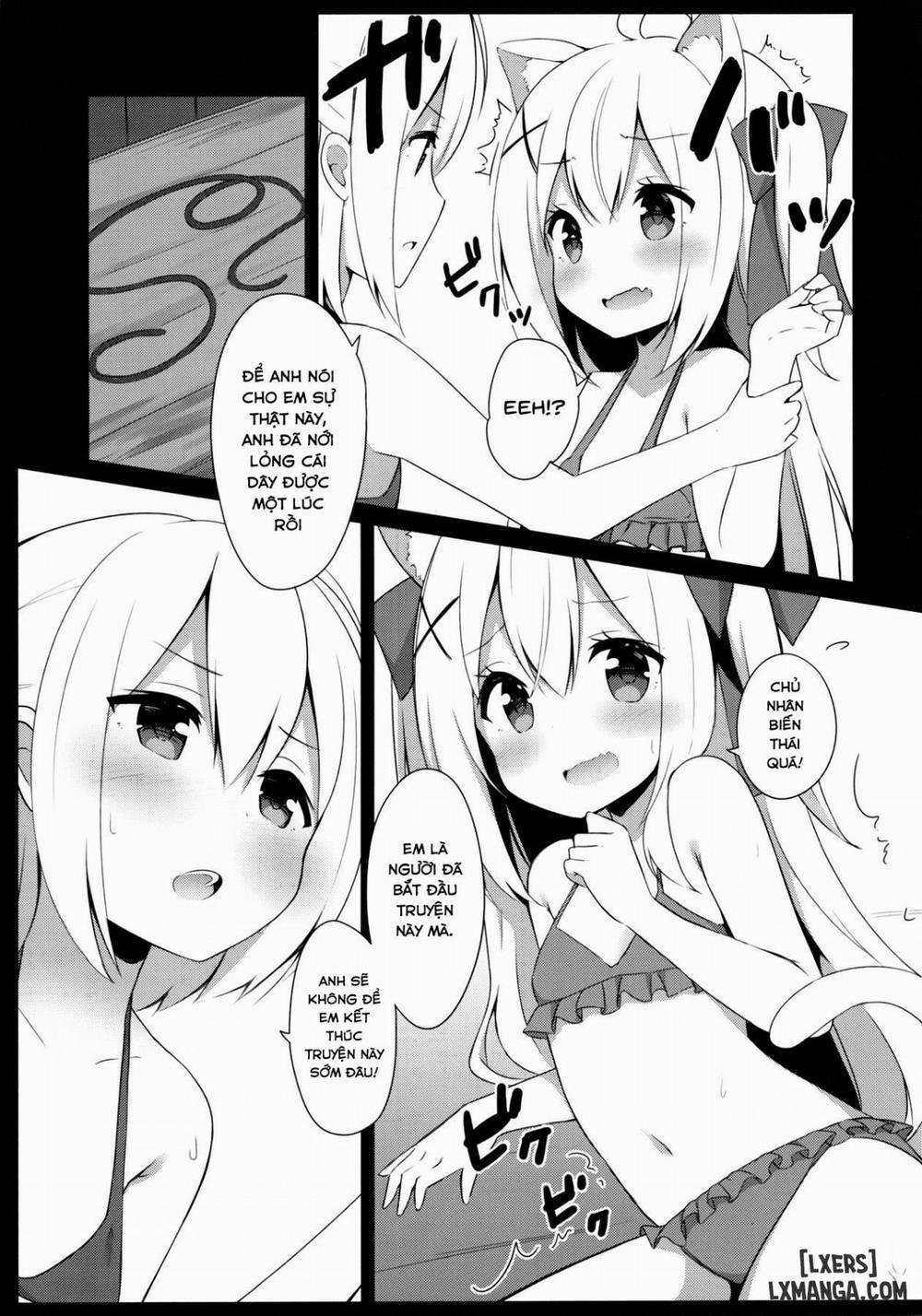 Goshujin-sama to Koneko no Midareta Summer Vacation Oneshot trang 12