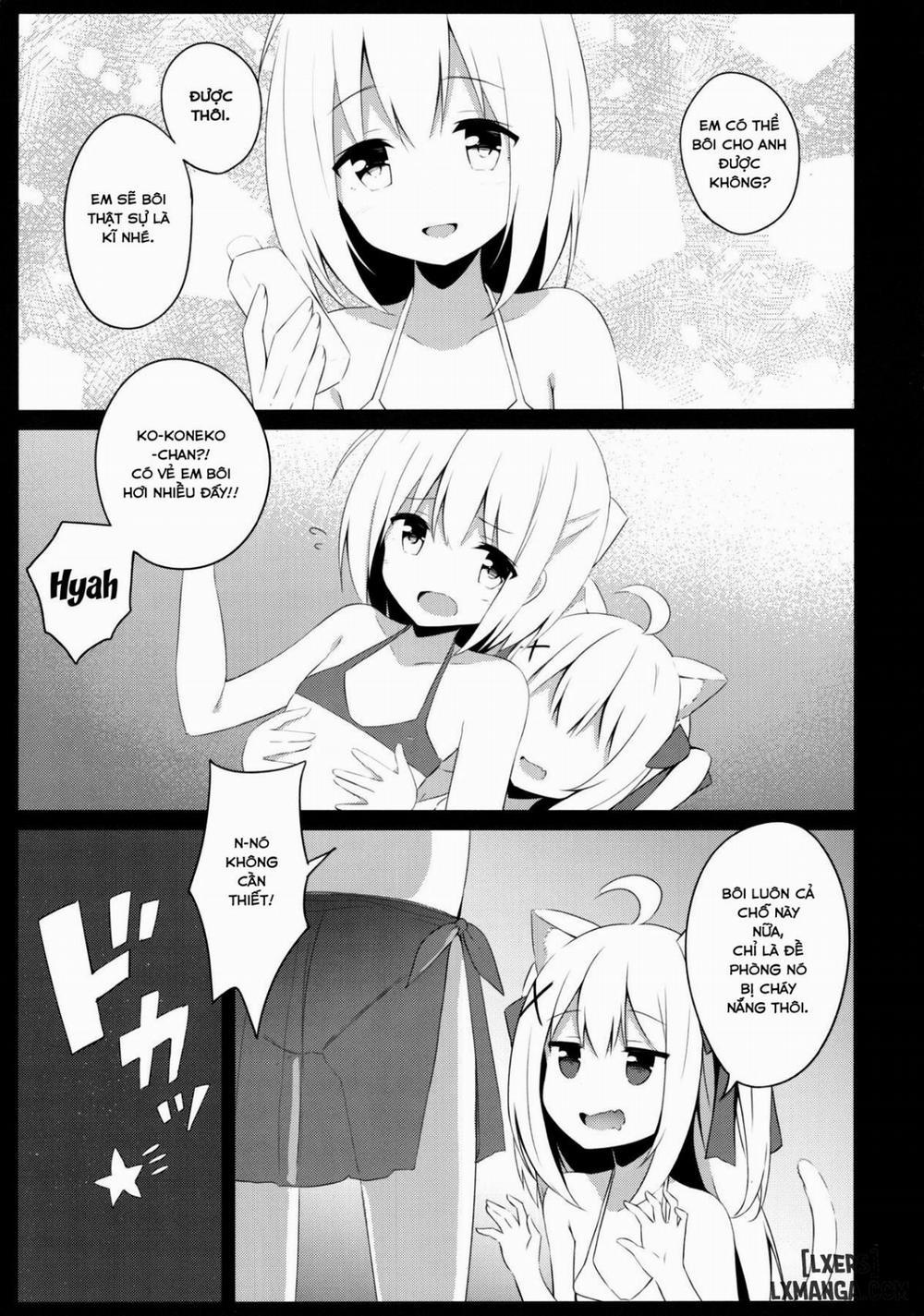 Goshujin-sama to Koneko no Midareta Summer Vacation Oneshot trang 4