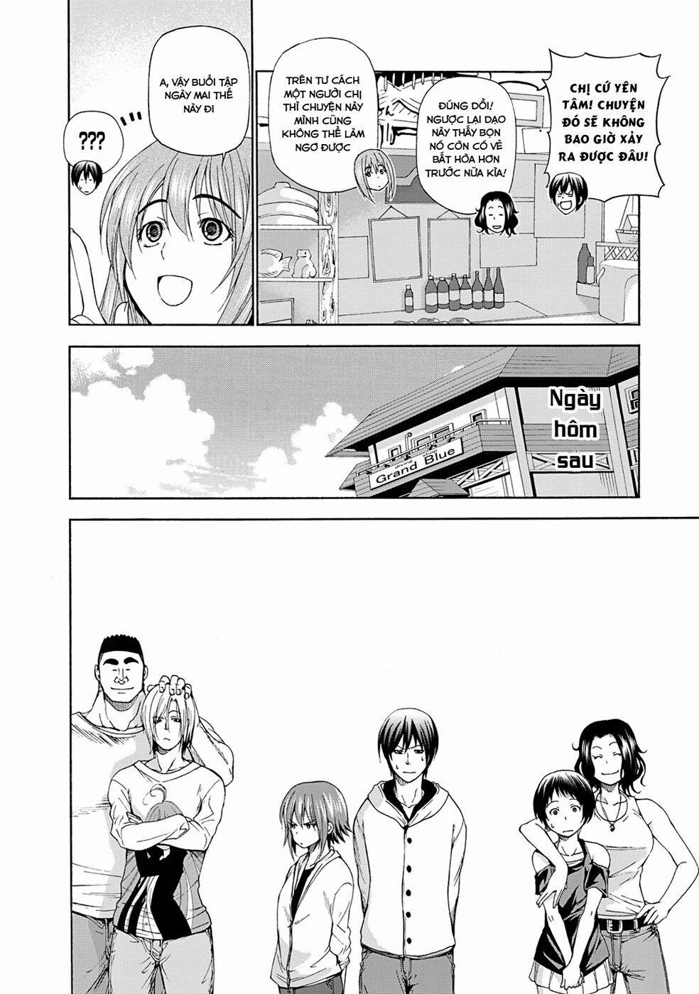 Grand Blue – Cô Gái Thích Lặn 11 trang 23