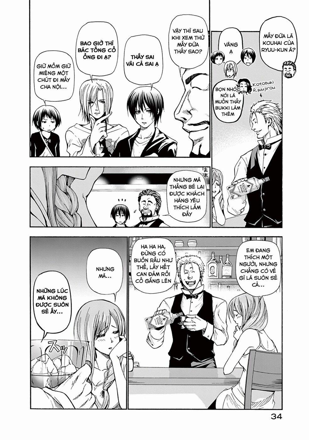 Grand Blue – Cô Gái Thích Lặn 14 trang 9