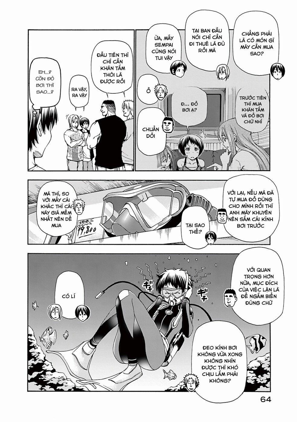 Grand Blue – Cô Gái Thích Lặn 15 trang 9