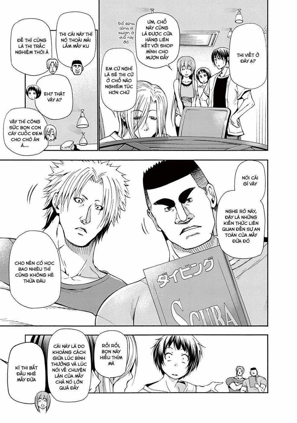 Grand Blue – Cô Gái Thích Lặn 17 trang 13