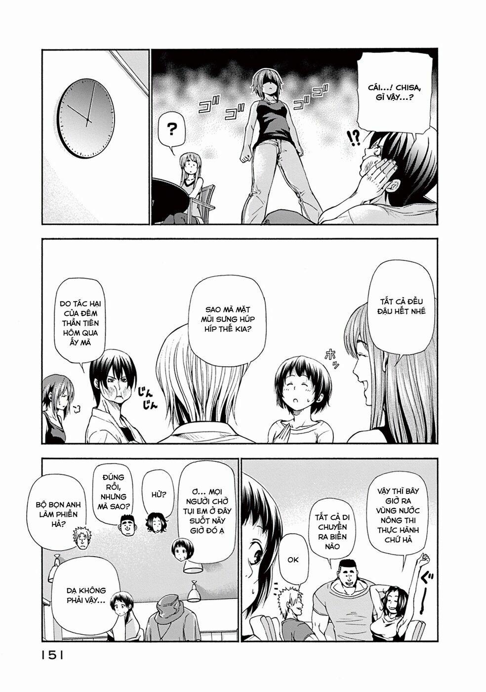 Grand Blue – Cô Gái Thích Lặn 17 trang 17