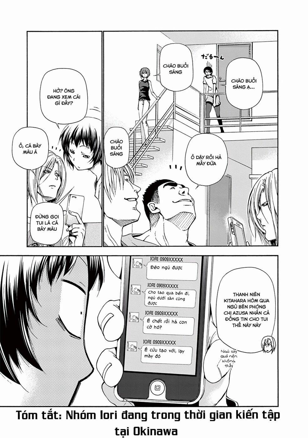 Grand Blue – Cô Gái Thích Lặn 17 trang 4