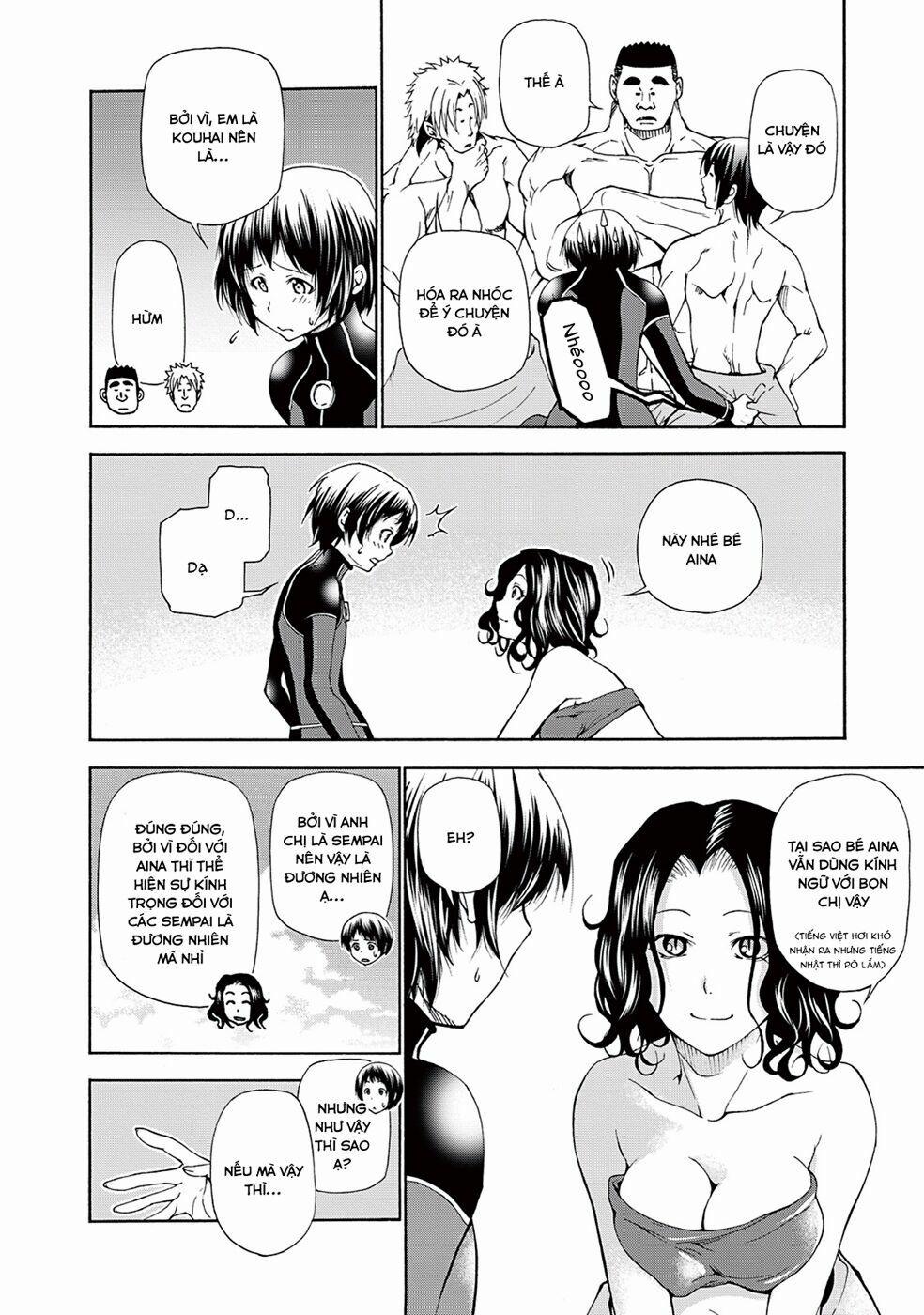 Grand Blue – Cô Gái Thích Lặn 17 trang 42