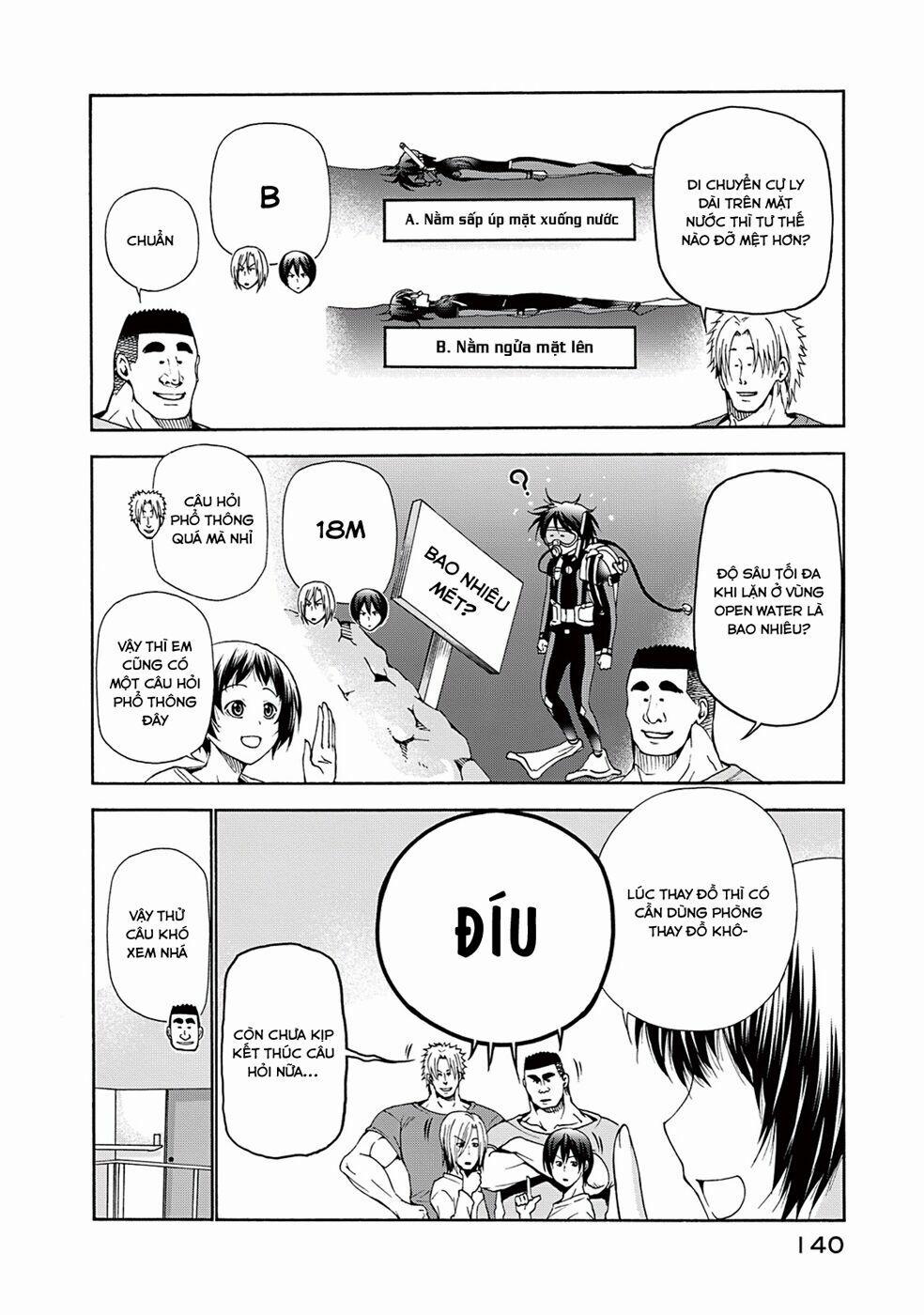 Grand Blue – Cô Gái Thích Lặn 17 trang 7