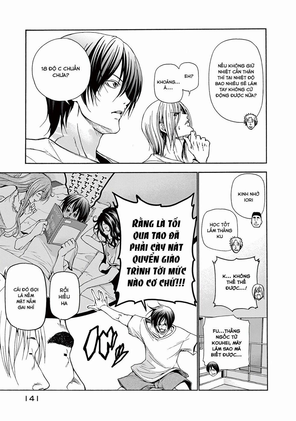 Grand Blue – Cô Gái Thích Lặn 17 trang 8