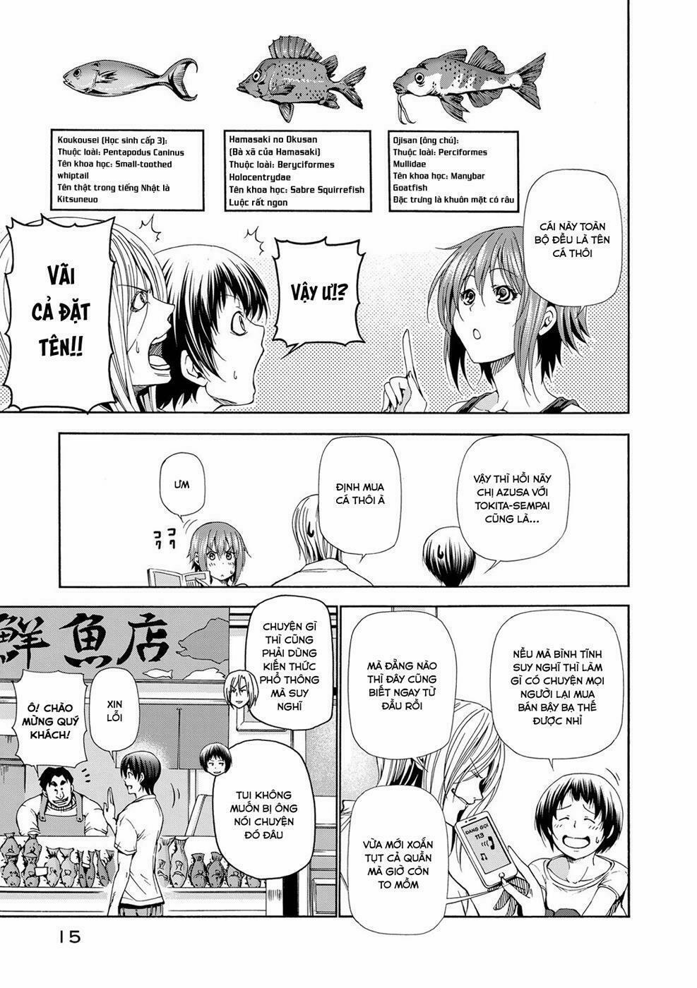 Grand Blue – Cô Gái Thích Lặn 18 trang 12