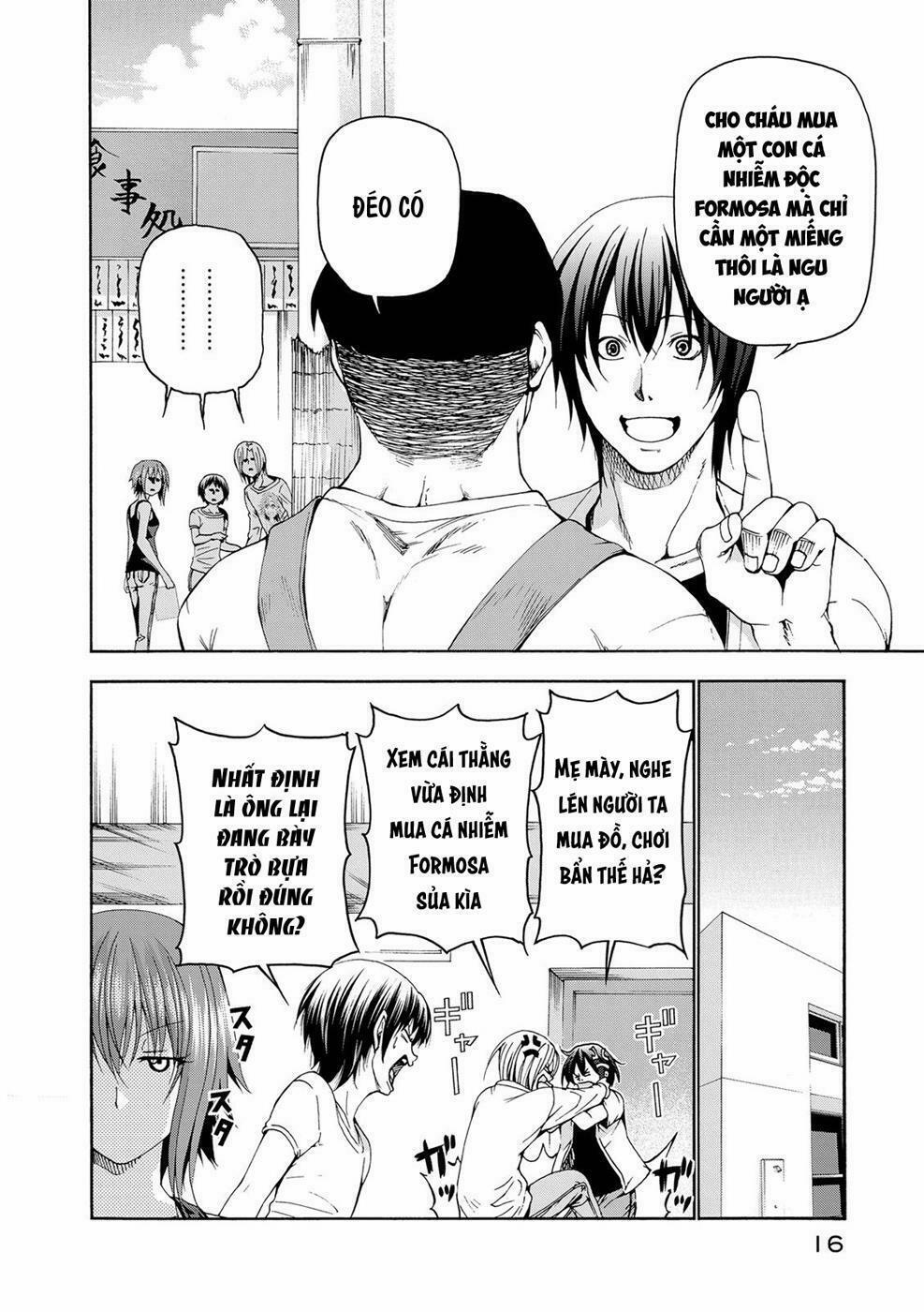 Grand Blue – Cô Gái Thích Lặn 18 trang 13