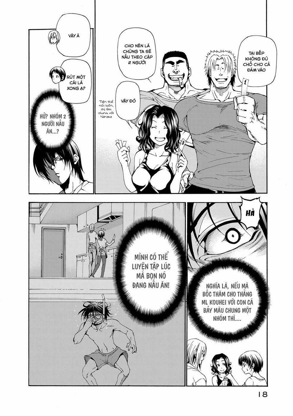 Grand Blue – Cô Gái Thích Lặn 18 trang 15