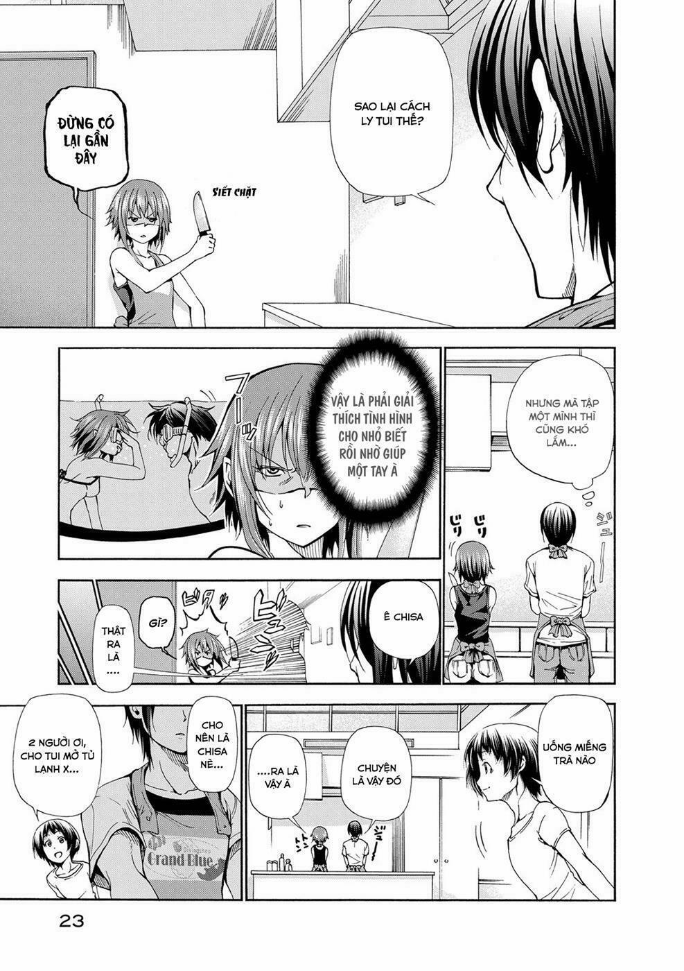 Grand Blue – Cô Gái Thích Lặn 18 trang 20