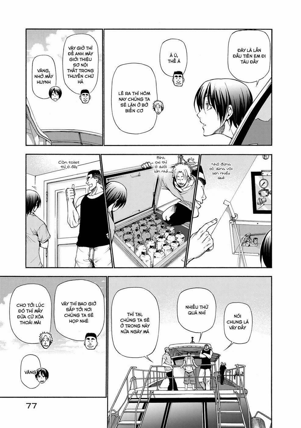 Grand Blue – Cô Gái Thích Lặn 20 trang 10