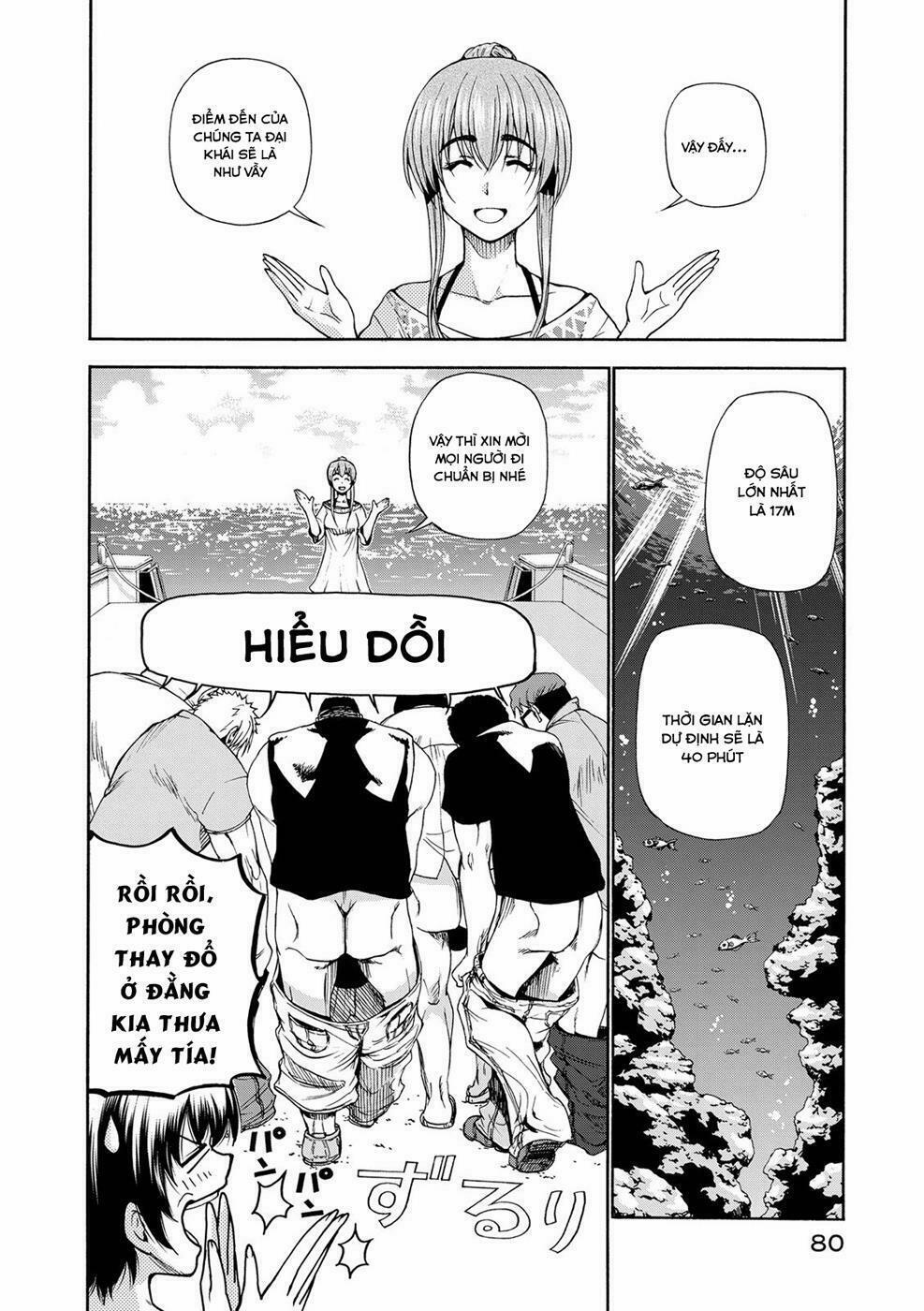 Grand Blue – Cô Gái Thích Lặn 20 trang 13