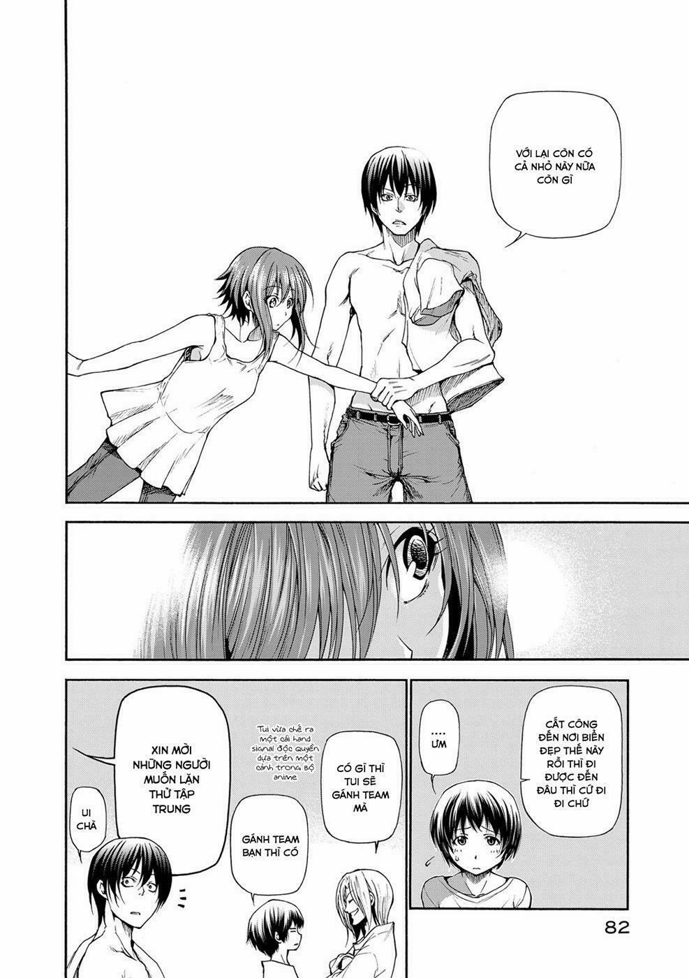 Grand Blue – Cô Gái Thích Lặn 20 trang 15