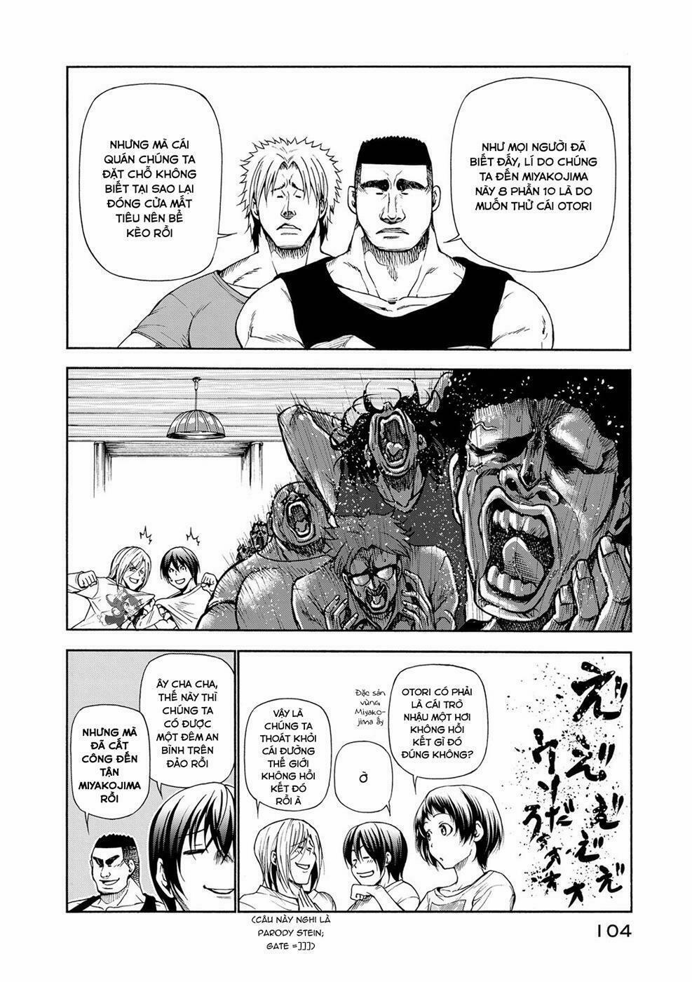 Grand Blue – Cô Gái Thích Lặn 20 trang 36