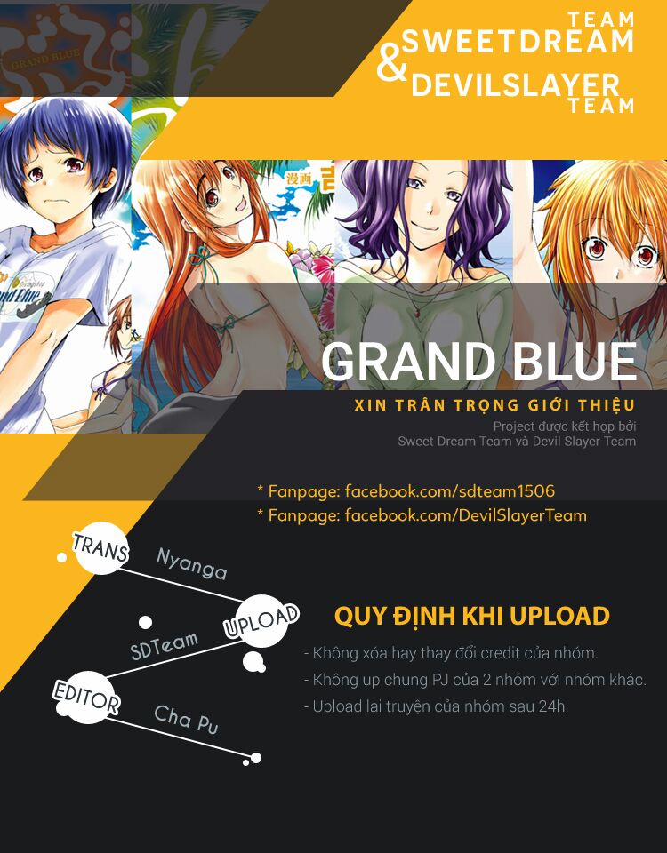 Grand Blue – Cô Gái Thích Lặn 33 trang 1