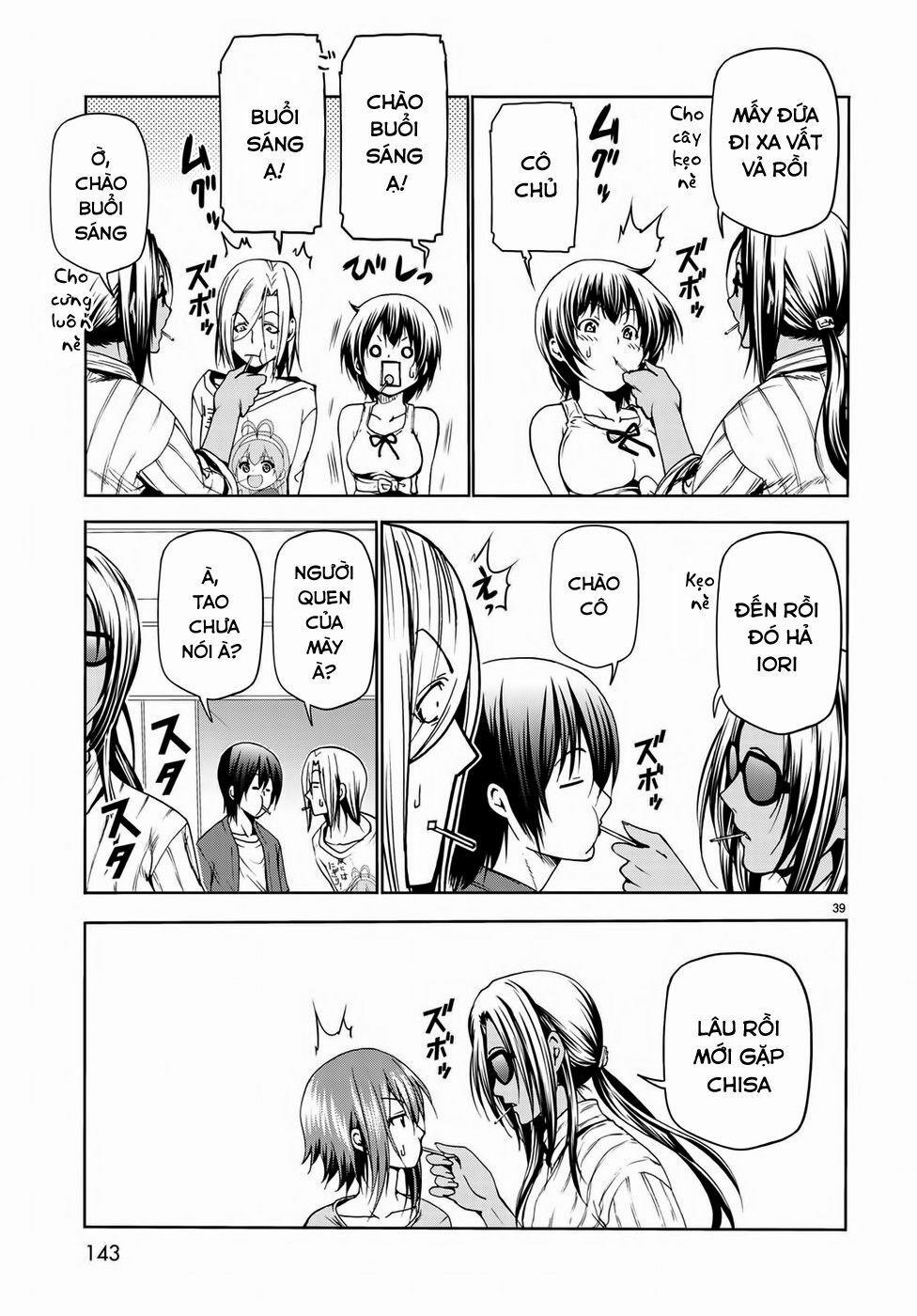 Grand Blue – Cô Gái Thích Lặn 50 trang 28